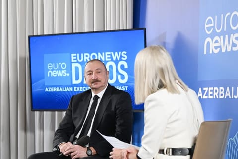 İlham Əliyevin "Euronews" televiziyasına müsahibəsi - TAM MƏTN