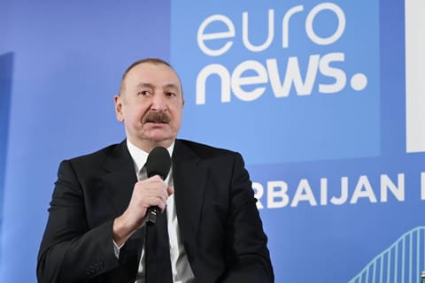 İlham Əliyev Davosda “Azərbaycan rəhbərliyi ilə səhər yeməyi” adlı tədbirdə iştirak edib