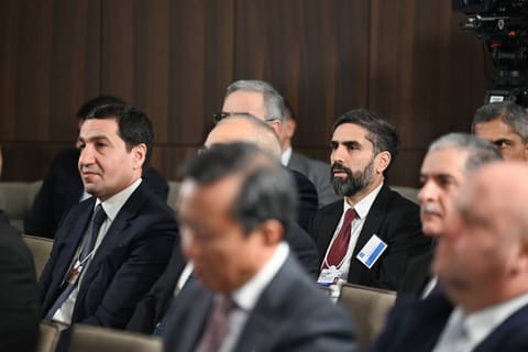 İlham Əliyev Davosda “Azərbaycan rəhbərliyi ilə səhər yeməyi” adlı tədbirdə iştirak edib