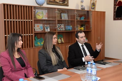 Bakı şəhəri 11 nömrəli xüsusi ümumtəhsil məktəbində peşə təmayüllü sinif təşkil edilib