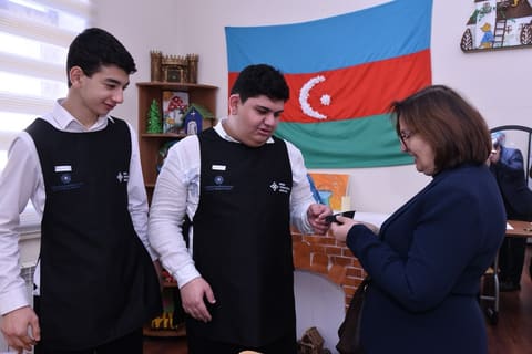 Bakı şəhəri 11 nömrəli xüsusi ümumtəhsil məktəbində peşə təmayüllü sinif təşkil edilib