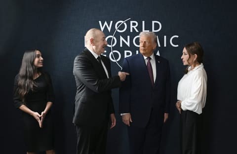 İlham Əliyevlə Donald Tramp arasında görüş keçirilib - YENİLƏNİB 2