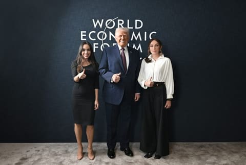 İlham Əliyevlə Donald Tramp arasında görüş keçirilib - YENİLƏNİB 2