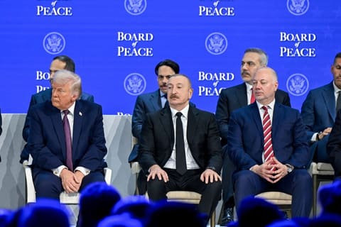 İlham Əliyev Azərbaycanın Sülh Şurasına təsisçi üzv dövlət qismində qoşulması barədə sənədi imzalayıb