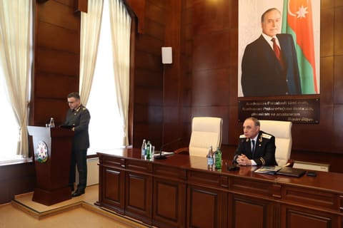 Hərbi Prokurorluqda 2025-ci ilin yekunlarına dair geniş kollegiya iclası keçirilib