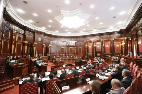 Ali Məhkəmədə iclas keçirilib - FOTOLAR
