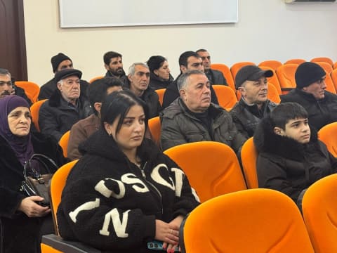 Azad edilən ərazilərə qayıdan sakinlər mina təhlükəsi ilə bağlı maarifləndirilib