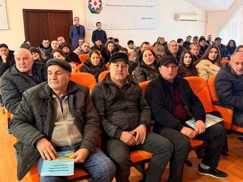 Azad edilən ərazilərə qayıdan sakinlər mina təhlükəsi ilə bağlı maarifləndirilib