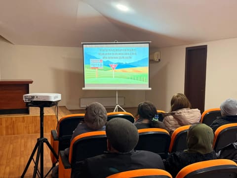 Azad edilən ərazilərə qayıdan sakinlər mina təhlükəsi ilə bağlı maarifləndirilib