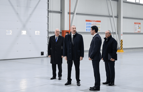 Sumqayıt Sənaye Parkında karton və qutu taralarının istehsalı müəssisəsinin açılışı olub