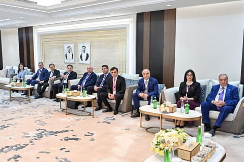 Milli Məclisin sədri BƏƏ Federal Milli Şurasının sədri ilə görüşüb