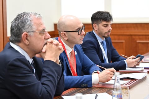 Sahibə Qafarova Aralıq Dənizi Parlament Assambleyasının sədri ilə görüşüb
