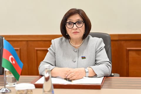 Sahibə Qafarova Aralıq Dənizi Parlament Assambleyasının sədri ilə görüşüb