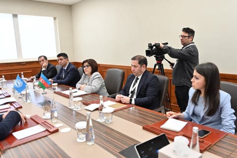 Sahibə Qafarova Aralıq Dənizi Parlament Assambleyasının sədri ilə görüşüb