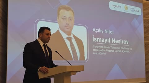 Lift təhlükəsizliyində rəqəmsal transformasiyanı nəzərdə tutan “MyLift” layihəsinin təqdimatı keçirilib