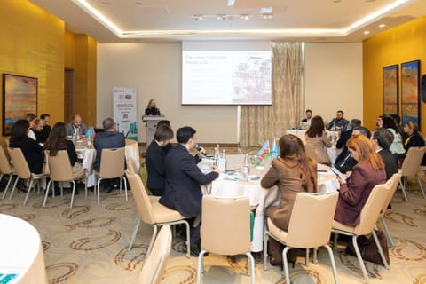 WUF13-lə bağlı media nümayəndələri üçün məlumatlandırma sessiyası keçirilib