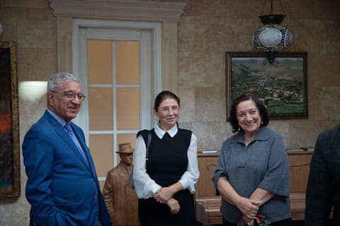 “Yüksəliş” müsabiqəsinin qalibləri üçün “Ədibin Evində Yüksəliş” silsilə görüşlərinin ilk sessiyası keçirilib