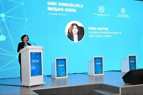 "Gənc həmkarlarla inkişafa doğru" tədbiri keçirilib