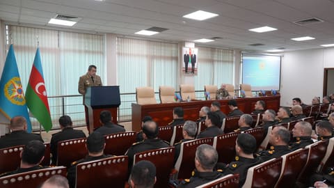 FHN-in Dövlət Yanğından Mühafizə Xidmətində müşavirə keçirilib