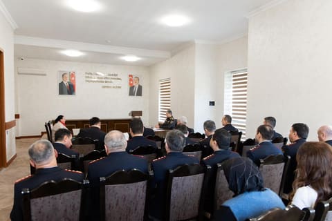 Vilayət Eyvazov Qəbələdə növbəti sıra baxışı keçirib