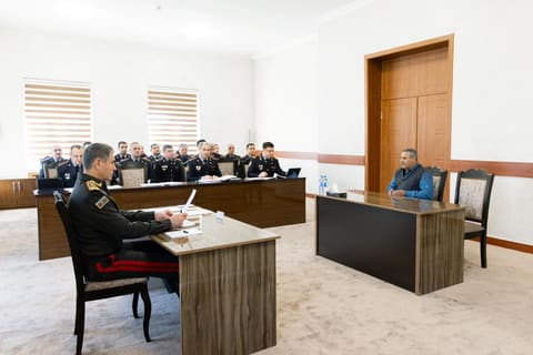Vilayət Eyvazov Qəbələdə növbəti sıra baxışı keçirib