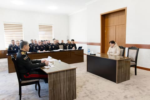 Vilayət Eyvazov Qəbələdə növbəti sıra baxışı keçirib