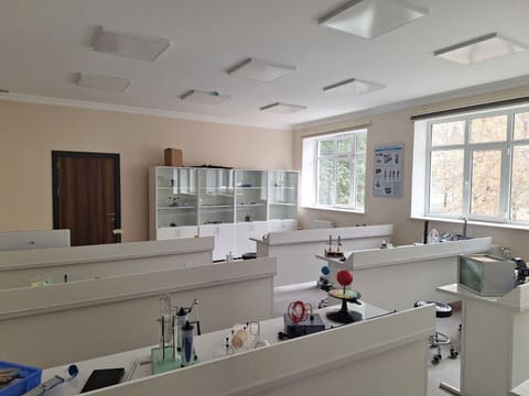  Sabirabadın Qalağayın kəndində yeni məktəb istifadəyə verilib - FOTOLAR
