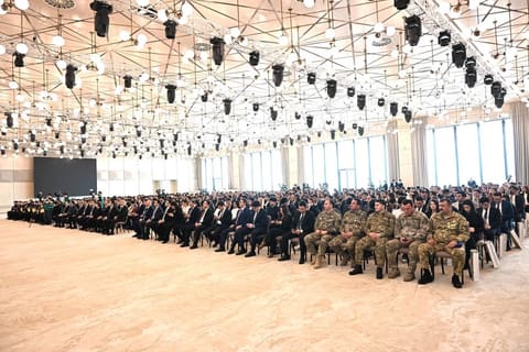 Firudin Qurbanov Azərbaycan Gənclərinin XI Forumunun açılış mərasimində iştirak edib