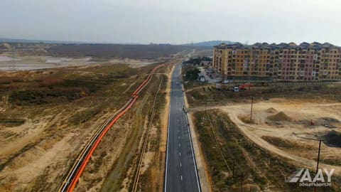 Masazırda 2 km uzunluğunda avtomobil yolunun təmiri yekunlaşmaq üzrədir