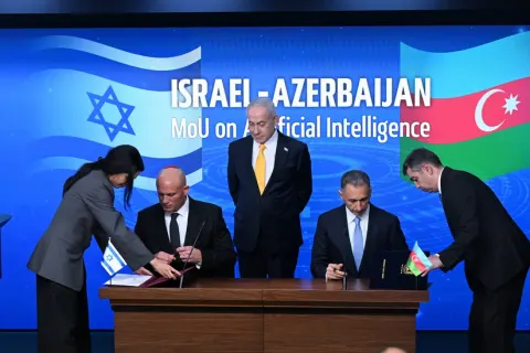 İsrail və Azərbaycan arasında memorandum imzalanıb