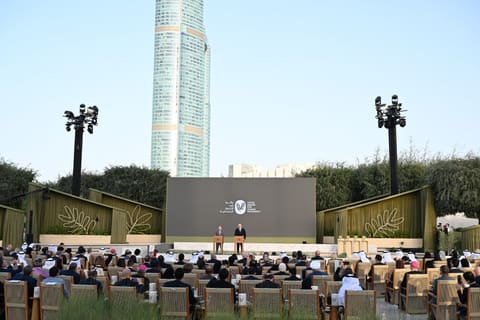 Prezident İlham Əliyevə “Zayed İnsan Qardaşlığı Mükafatı” təqdim edilib - YENİLƏNİB 4