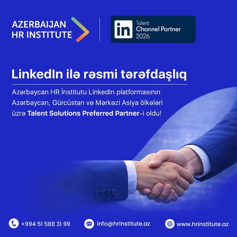 Azərbaycan HR İnstitutu LinkedIn-in Azərbaycan, Gürcüstan və Mərkəzi Asiya üzrə rəsmi tərəfdaşı olub