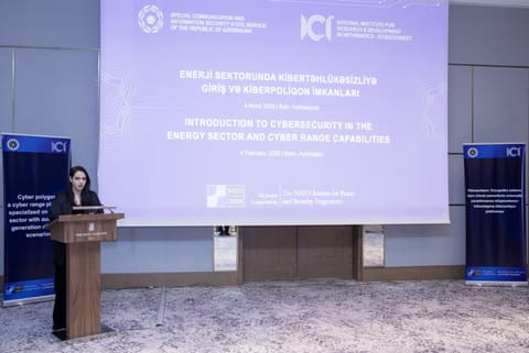 "Enerji sektorunda kibertəhlükəsizlik və Kiberpoliqon platformasının imkanları" adlı təlim keçirilib