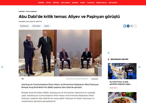 Prezident İlham Əliyevin Əbu-Dabiyə səfəri dünya mətbuatının diqqət mərkəzindədir
