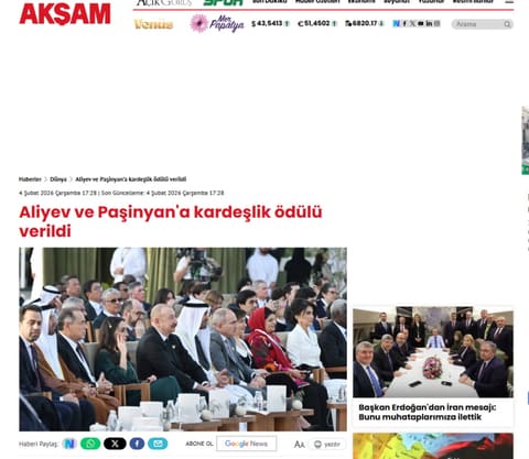 Prezident İlham Əliyevin Əbu-Dabiyə səfəri dünya mətbuatının diqqət mərkəzindədir