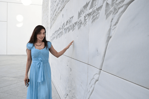 Leyla Əliyeva Luvr Əbu-Dabi muzeyini və İbrahim Ailə Evini ziyarət edib - FOTOLAR