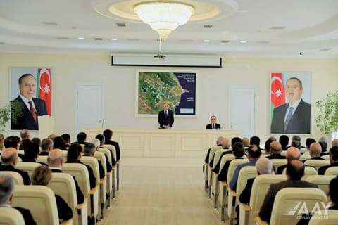 Vüsal Nəsirli AAYDA-nın kollektivinə təqdim edilib