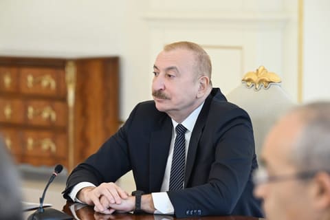 İlham Əliyev ABŞ Ticarət Palatasının nümayəndə heyətini qəbul edib - YENİLƏNİB