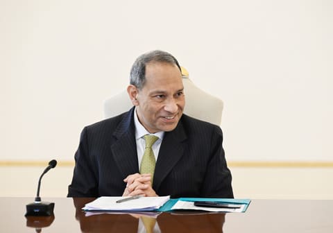 İlham Əliyev ABŞ Ticarət Palatasının nümayəndə heyətini qəbul edib - YENİLƏNİB
