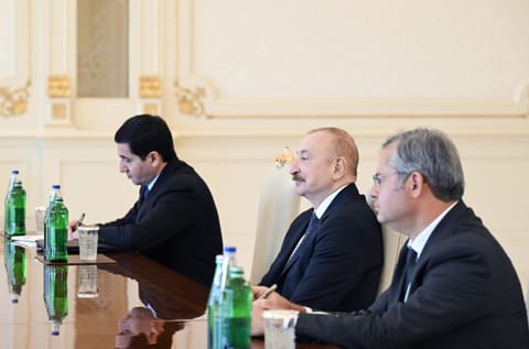 İlham Əliyev ABŞ-nin Əsas Amerika Yəhudi Təşkilatlarının Prezidentləri Konfransının nümayəndə heyətini qəbul edib