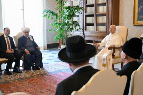 QMİ sədri Roma Papası ilə görüşüb
