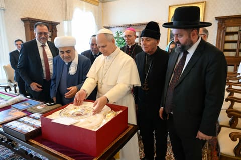 QMİ sədri Roma Papası ilə görüşüb