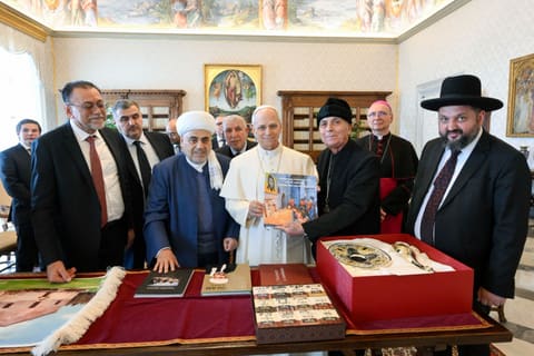 QMİ sədri Roma Papası ilə görüşüb