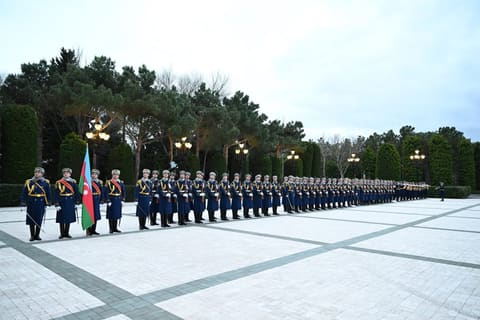 ABŞ-nin Vitse-prezidentinin rəsmi qarşılanma mərasimi olub