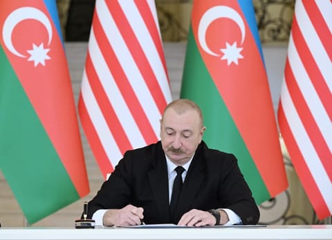 Azərbaycanla ABŞ arasında Strateji Tərəfdaşlıq Xartiyası imzalanıb - TAM MƏTN - YENİLƏNİB 2