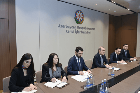 Azərbaycan ilə ərəb ölkələri arasındakı münasibətlər müzakirə olunub - FOTOLAR