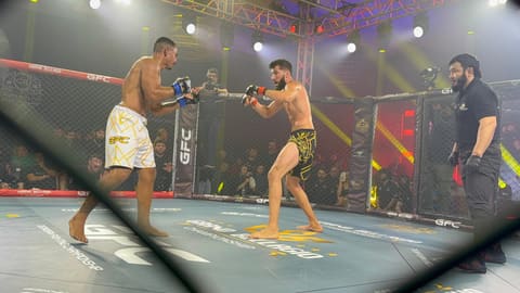 Alim Nəbiyev Batumidə beynəlxalq turnirdə MMA üzrə ardıcıl üçüncü qələbəsini qazanıb