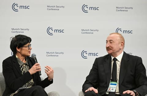 İlham Əliyev Münxen Təhlükəsizlik Konfransı çərçivəsində panel müzakirələrdə çıxış edib - YENİLƏNİB 3