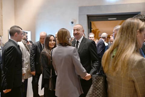 İlham Əliyev Münxen Təhlükəsizlik Konfransı çərçivəsində panel müzakirələrdə çıxış edib - YENİLƏNİB 3