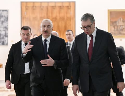 Belqradda Azərbaycan və Serbiya arasında Strateji Tərəfdaşlıq Şurasının 1-ci iclası keçirilib - YENİLƏNİB
